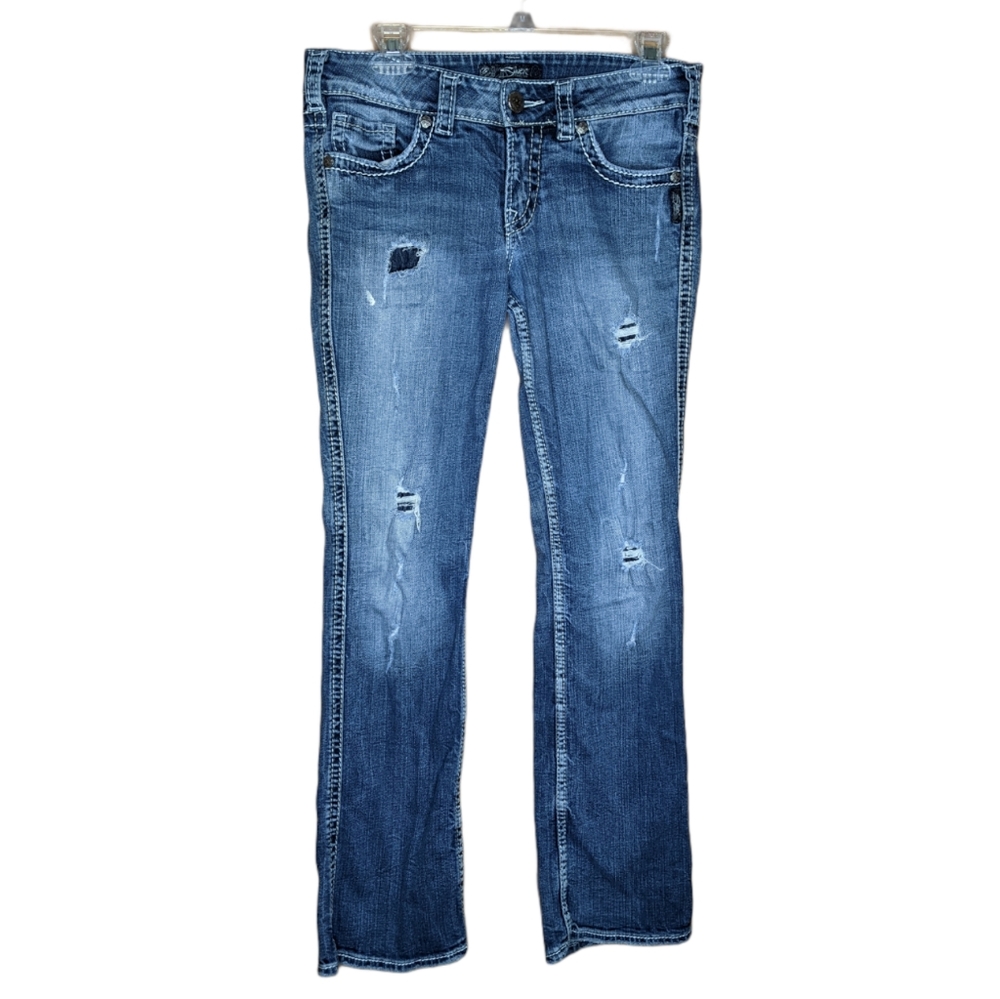 Silver Jeans Suki 17" Waist 28 Women's Jeans